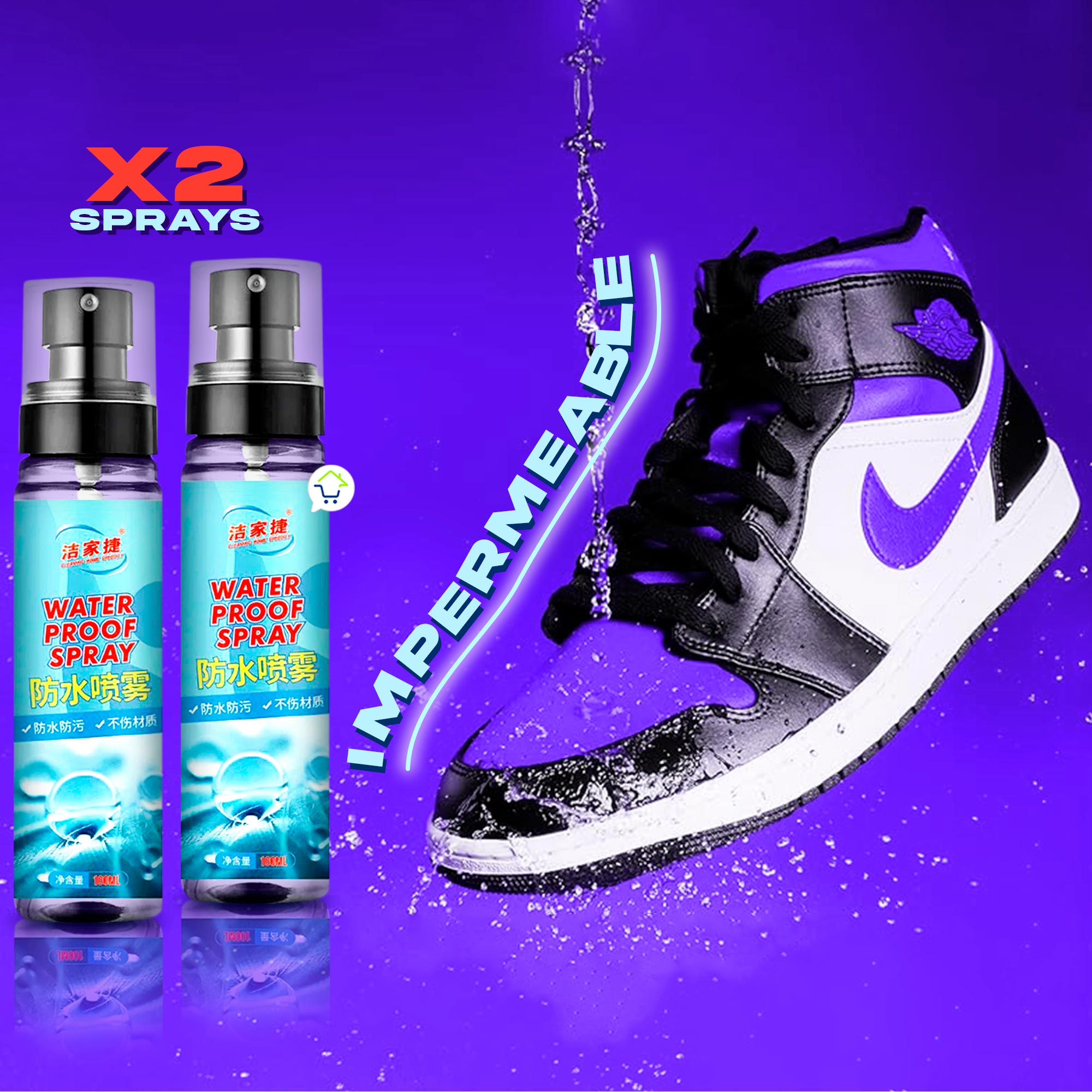 NUEVO SPRAY IMPERMEABILIZANTE X2