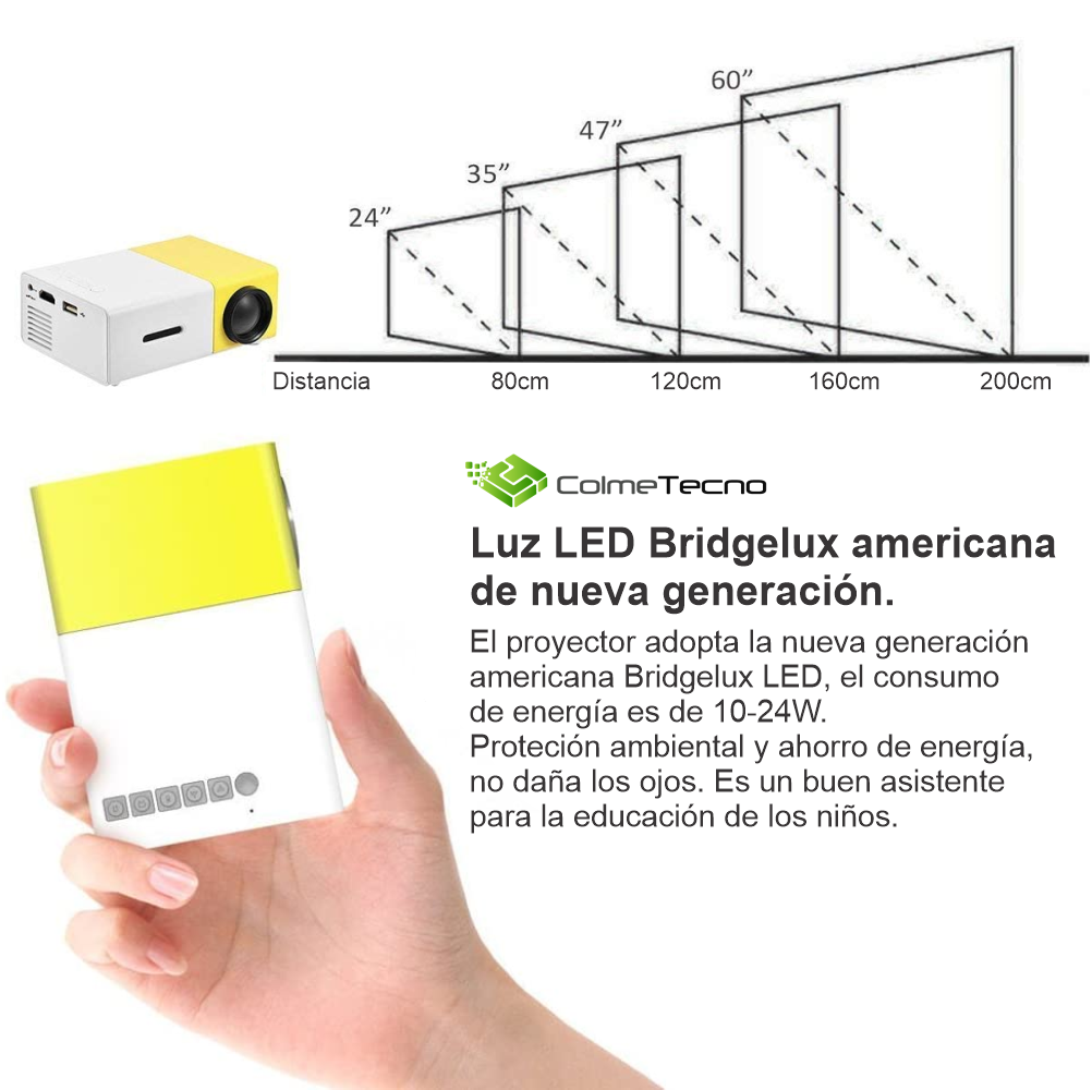 Mini Proyector Led Video Beam - FABU